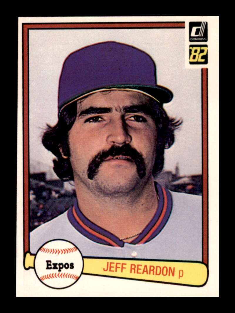 Load image into Gallery viewer, 1982 Donruss Jeff Reardon #547 Montreal Expos Image 1
