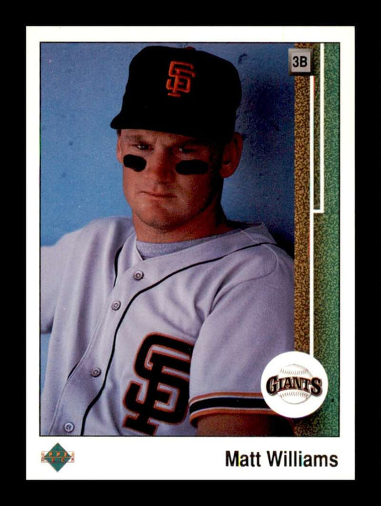 1989 Upper Deck Matt Williams 