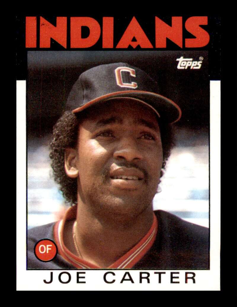 Load image into Gallery viewer, 1986 Topps Joe Carter #377 Cleveland Indians Image 1
