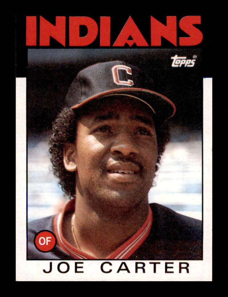 Load image into Gallery viewer, 1986 Topps Joe Carter #377 Cleveland Indians Image 1
