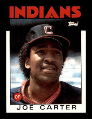 1986 Topps Joe Carter 