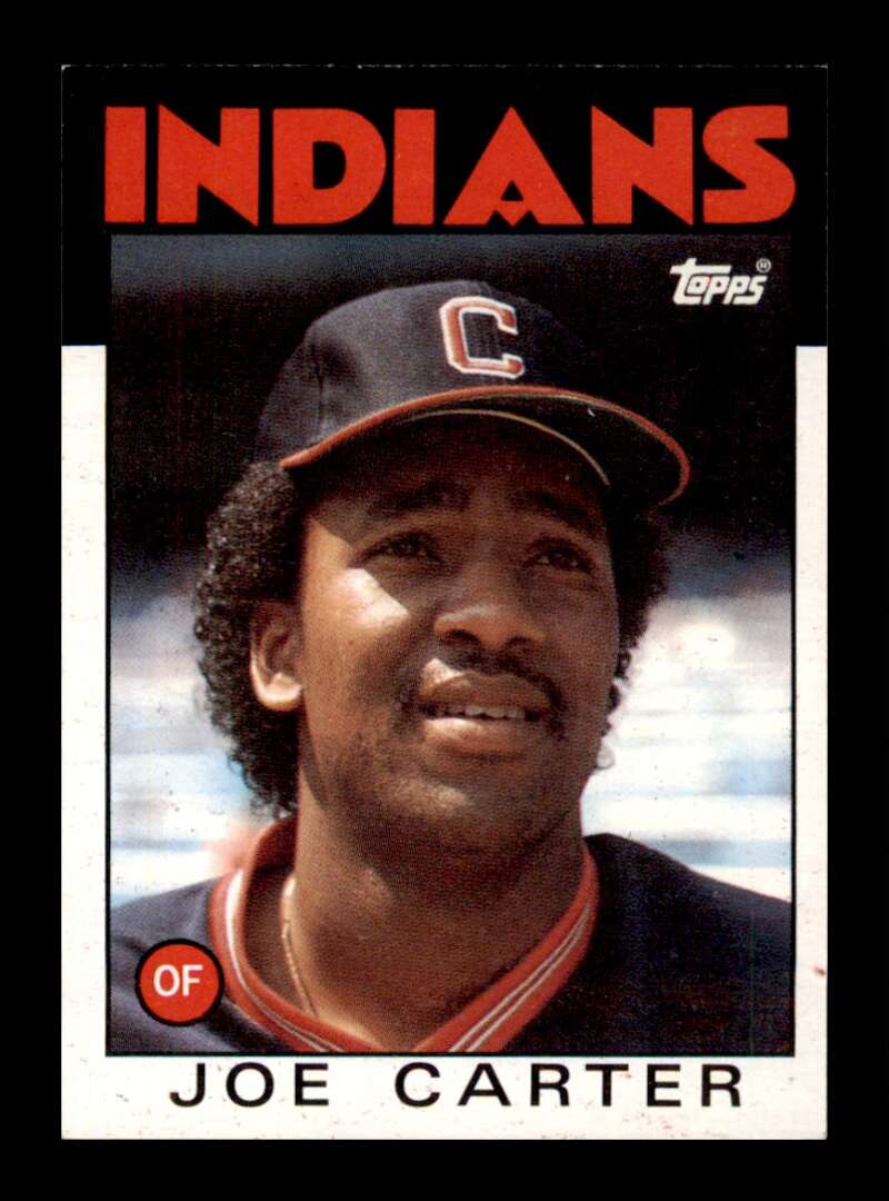 Load image into Gallery viewer, 1986 Topps Joe Carter #377 Cleveland Indians Image 1
