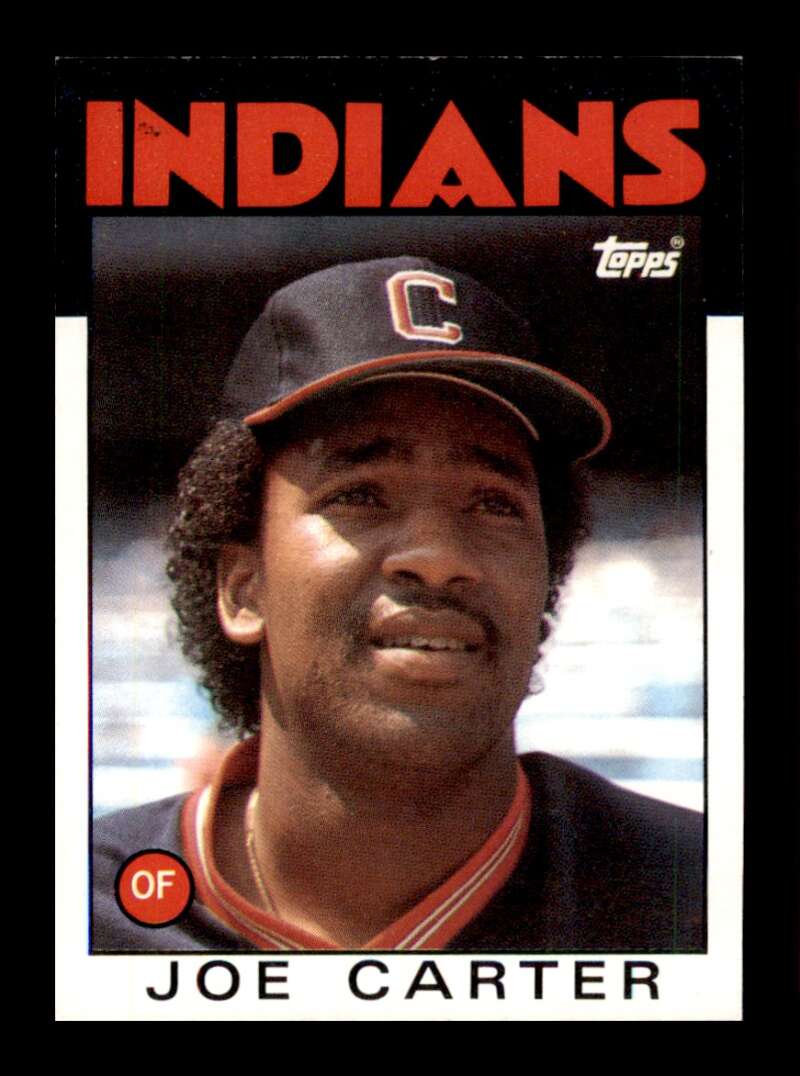 Load image into Gallery viewer, 1986 Topps Joe Carter #377 Cleveland Indians Image 1
