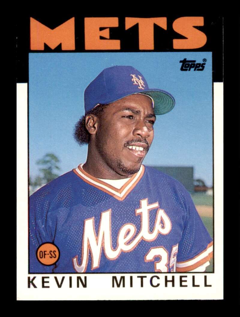 Load image into Gallery viewer, 1986 Topps Traded Kevin Mitchell #74T New York Mets Image 1
