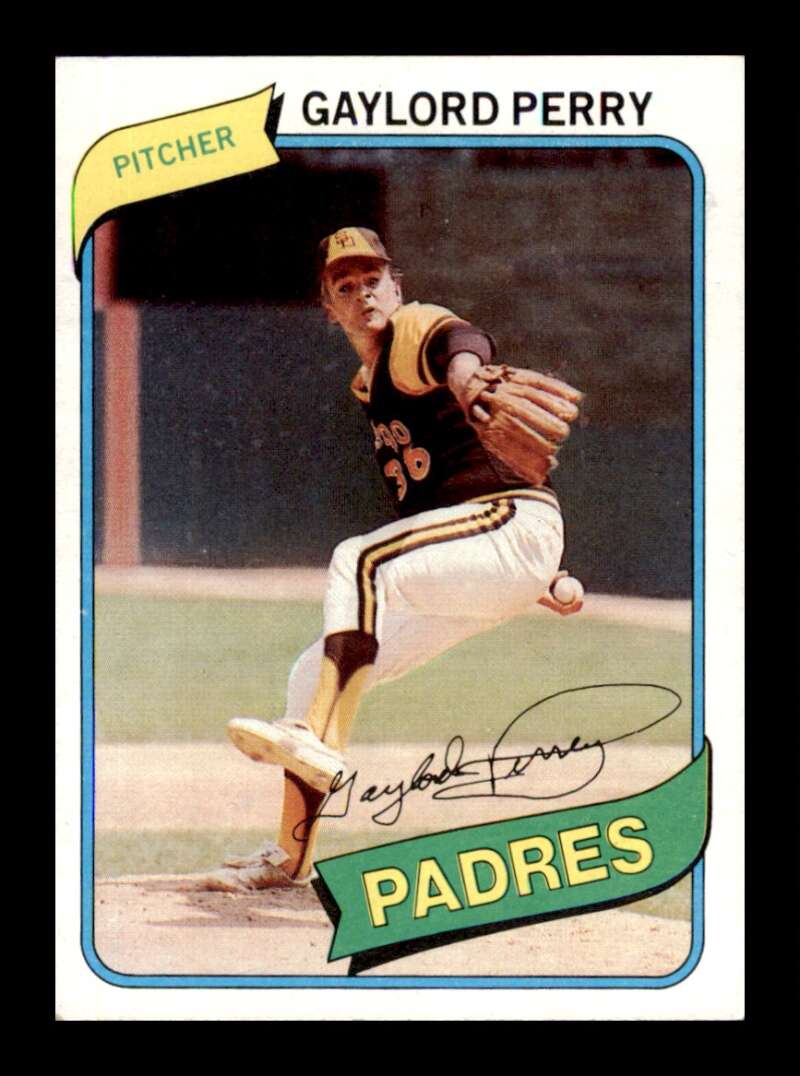 Load image into Gallery viewer, 1980 Topps Gaylord Perry #280 San Diego Padres Image 1
