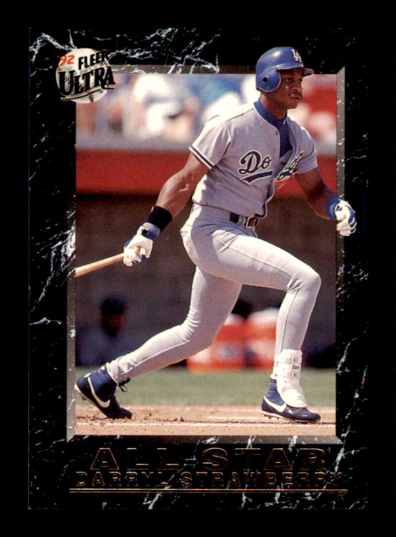 Load image into Gallery viewer, 1992 Fleer Ultra All-Star Darryl Strawberry #18 Los Angeles Dodgers Image 1
