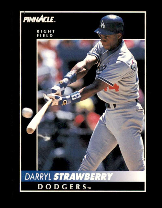 1992 Pinnacle Darryl Strawberry 