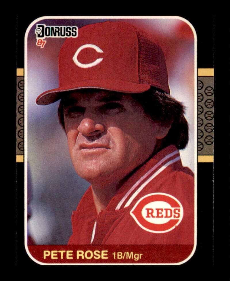 Load image into Gallery viewer, 1987 Donruss Pete Rose #186 Cincinnati Reds Image 1
