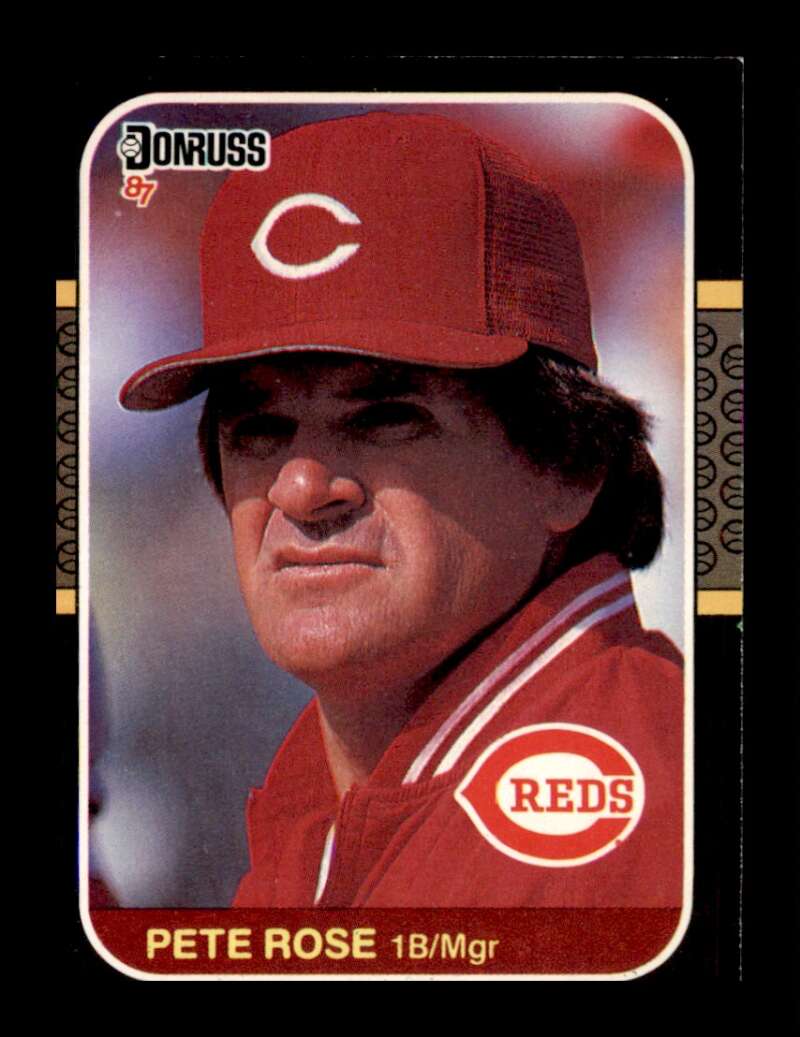 Load image into Gallery viewer, 1987 Donruss Pete Rose #186 Cincinnati Reds Image 1
