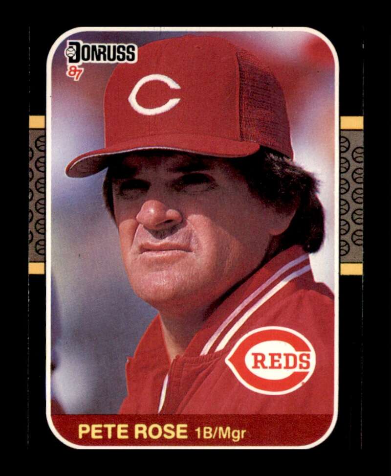 Load image into Gallery viewer, 1987 Donruss Pete Rose #186 Cincinnati Reds Image 1
