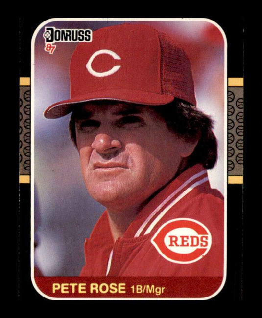 1987 Donruss Pete Rose 