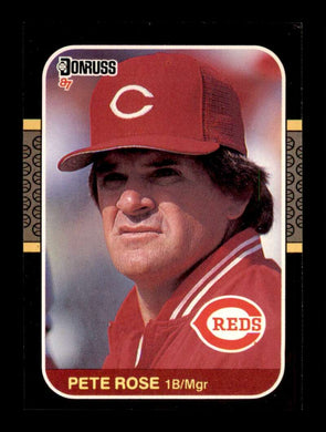 1987 Donruss Pete Rose 