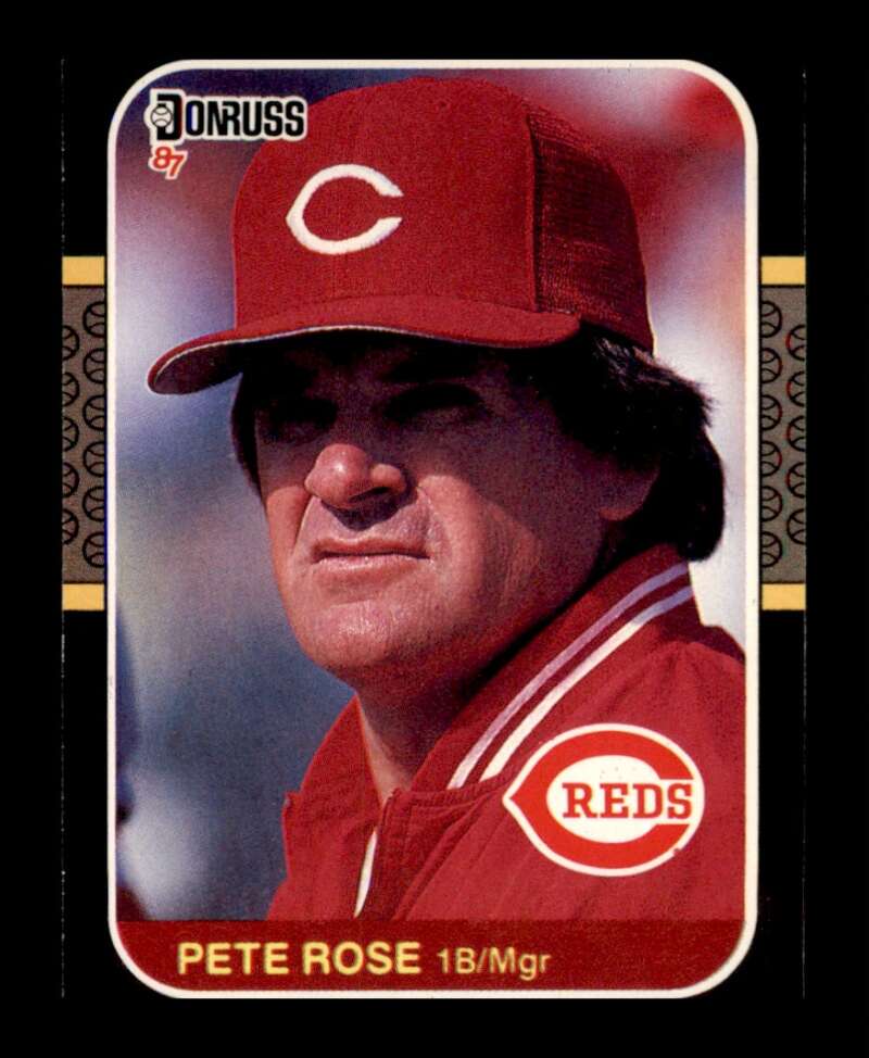 Load image into Gallery viewer, 1987 Donruss Pete Rose #186 Cincinnati Reds Image 1
