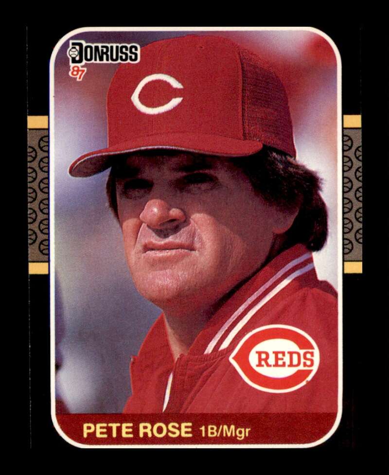 Load image into Gallery viewer, 1987 Donruss Pete Rose #186 Cincinnati Reds Image 1
