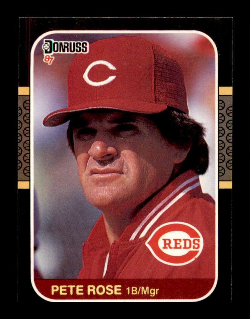 Load image into Gallery viewer, 1987 Donruss Pete Rose #186 Cincinnati Reds Image 1
