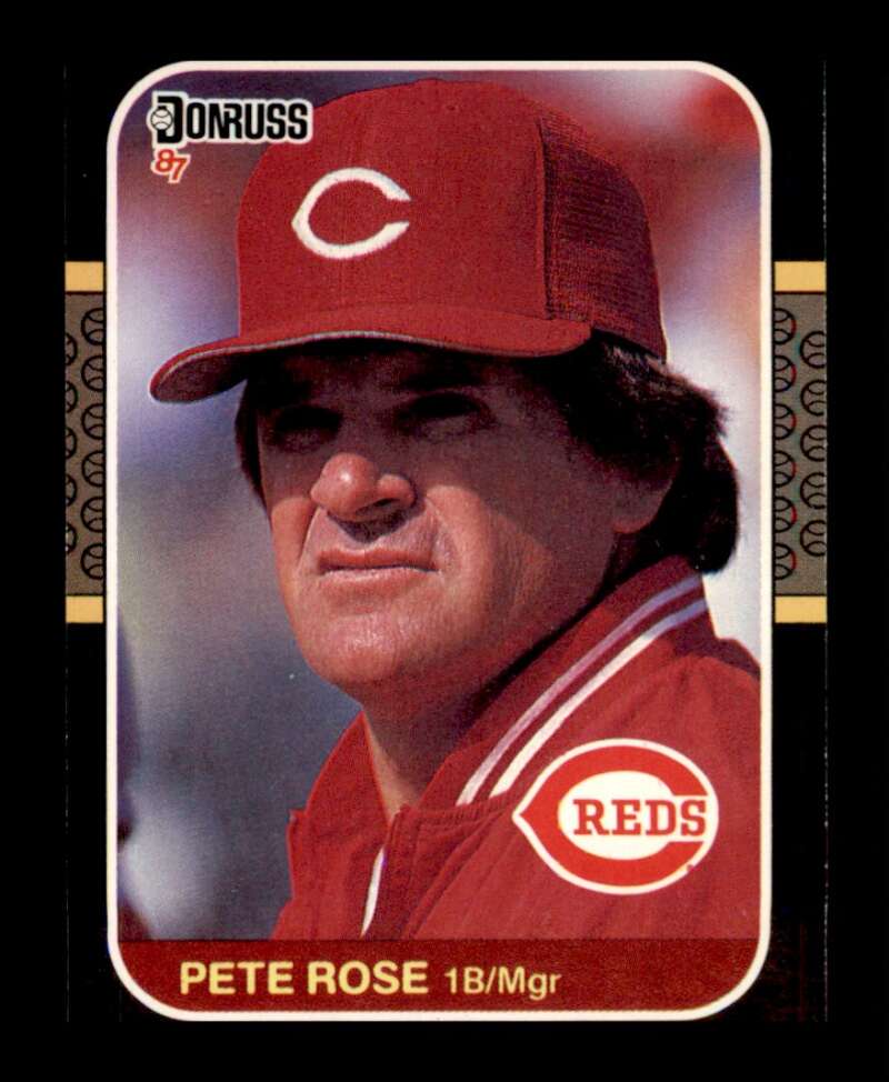 Load image into Gallery viewer, 1987 Donruss Pete Rose #186 Cincinnati Reds Image 1
