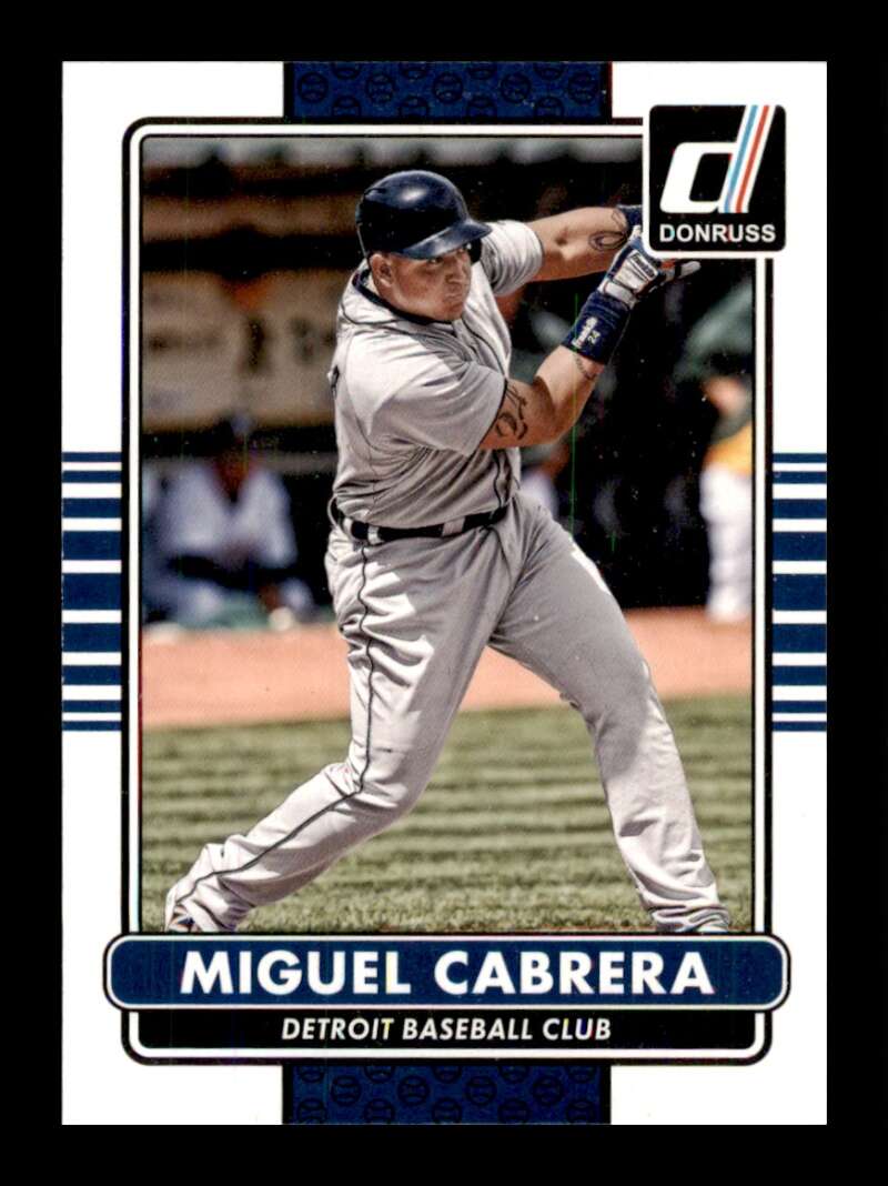 Load image into Gallery viewer, 2015 Donruss Miguel Cabrera #87 Detroit Tigers Image 1
