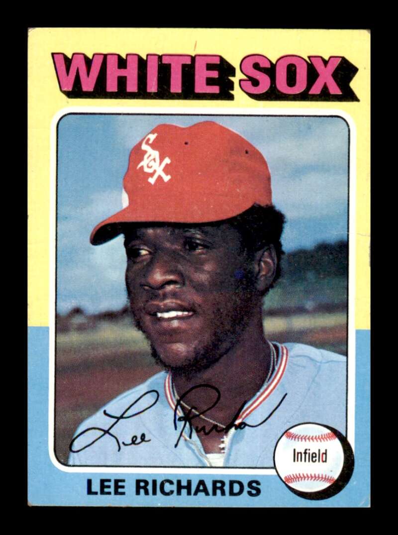 Load image into Gallery viewer, 1975 Topps Lee Richards #653 Set Break Chicago White Sox Image 1
