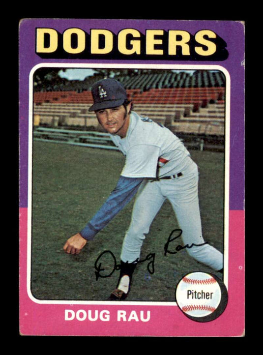 1975 Topps Doug Rau 