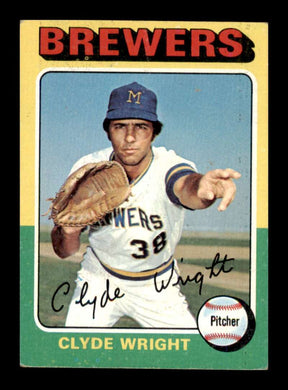 1975 Topps Clyde Wright 