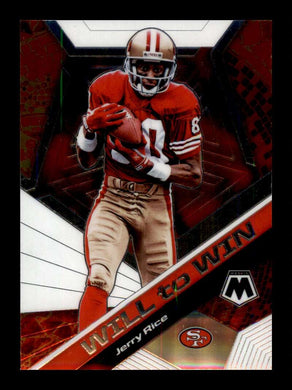 2020 Panini Mosaic Will to Win Jerry Rice 