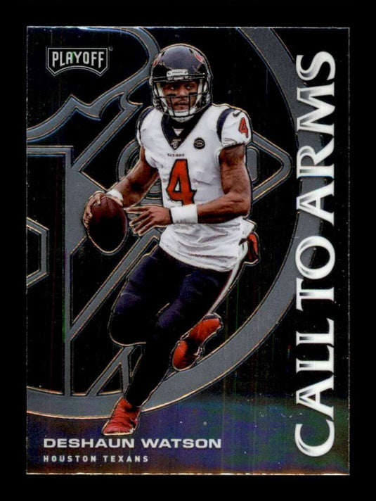 2020 Panini Playoff Call to Arms Silver Deshaun Watson