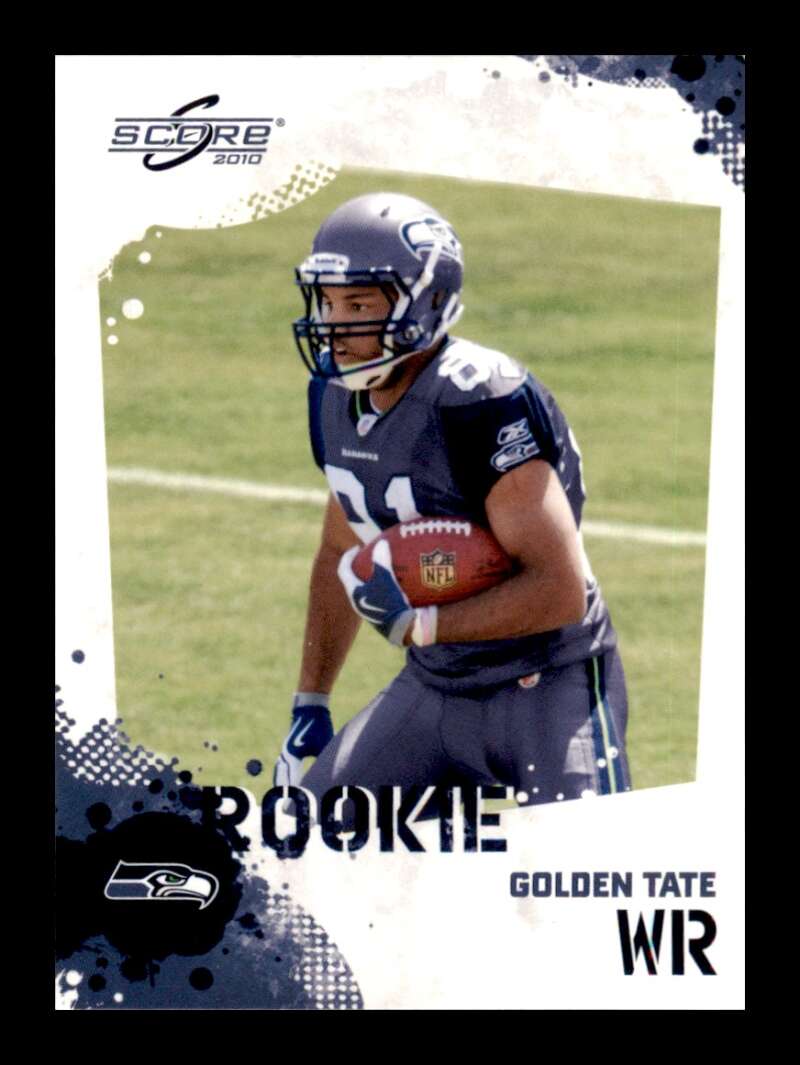 Load image into Gallery viewer, 2010 Score Golden Tate #345 Rookie RC Seattle Seahawks Image 1
