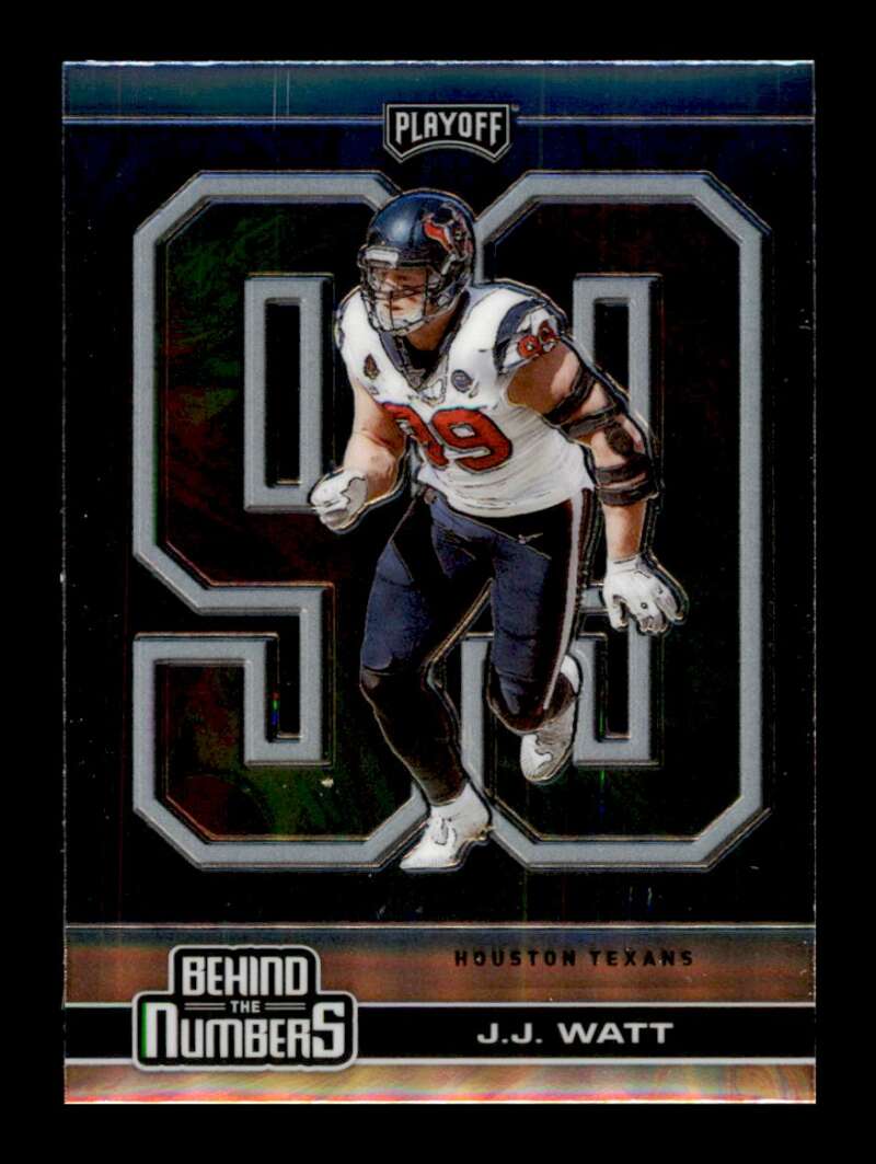 Load image into Gallery viewer, 2019 Panini Playoff Behind The Numbers J.J. Watt #BTN-17 Houston Texans Image 1
