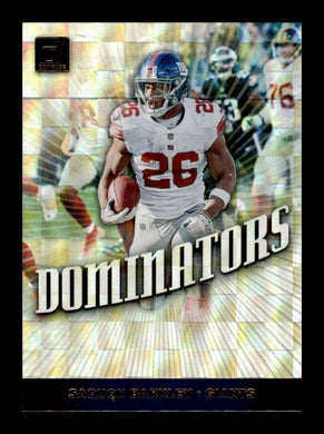 2019 Donruss Dominators Saquon Barkley 