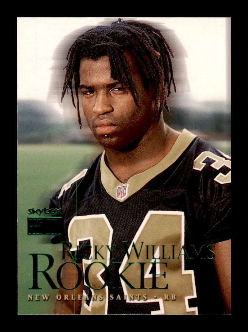 Load image into Gallery viewer, 1999 SkyBox Premium Ricky Williams #212 Rookie RC New Orleans Saints Image 1
