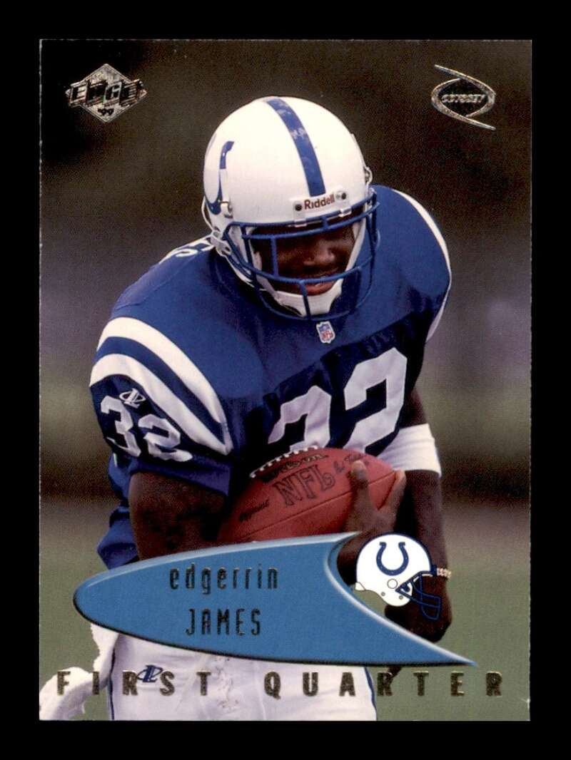 Load image into Gallery viewer, 1999 Collector&#39;s Edge Odyssey Edgerrin James #65 Rookie RC Indianapolis Colts Image 1
