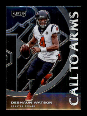 2020 Panini Playoff Call to Arms Silver Deshaun Watson 