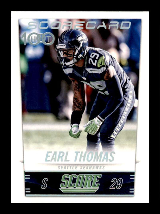 2014 Score Scorecard Earl Thomas