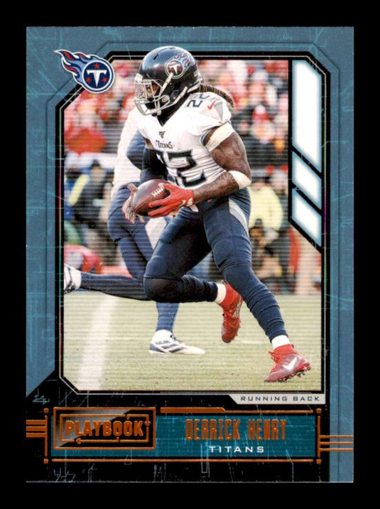 2020 Panini Playbook Orange Derrick Henry 