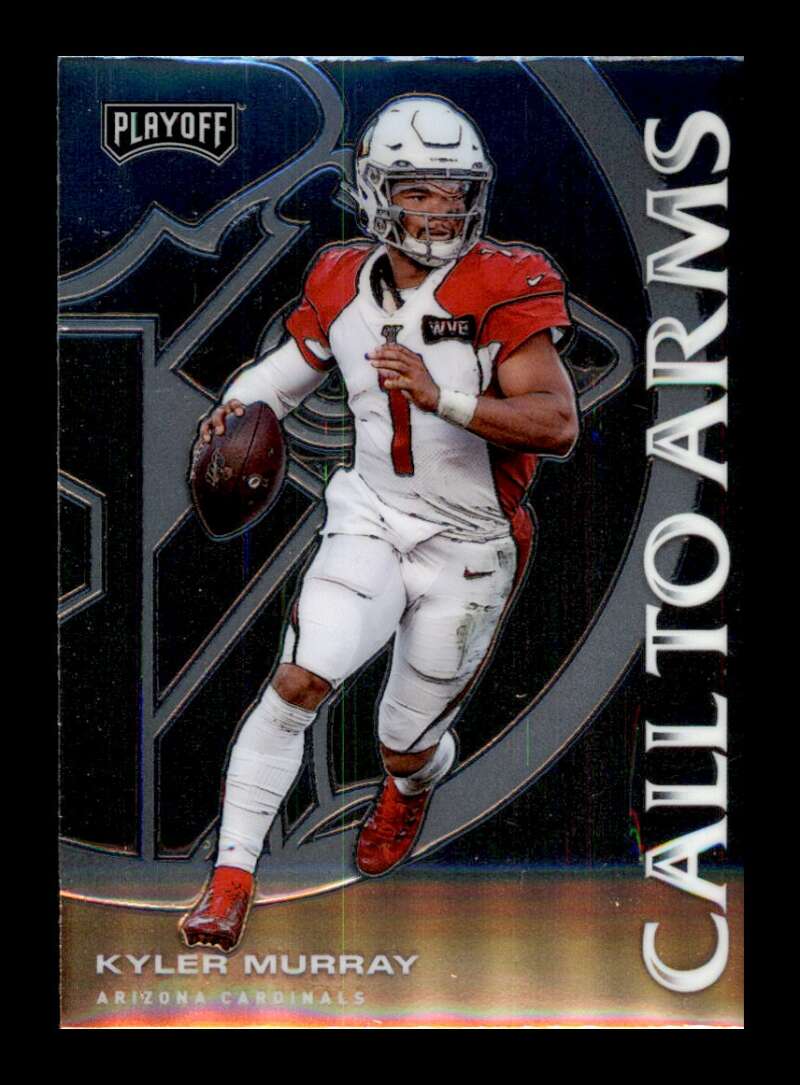 Load image into Gallery viewer, 2020 Panini Playoff Call to Arms Silver Kyler Murray #CA-6 Arizona Cardinals Image 1
