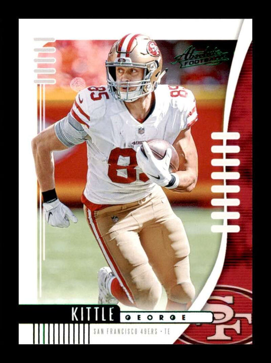 2019 Panini Absolute Green George Kittle 