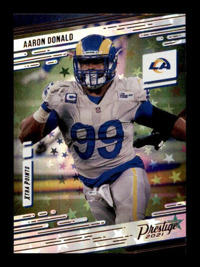 2021 Panini Prestige Xtra Points Astral Aaron Donald 