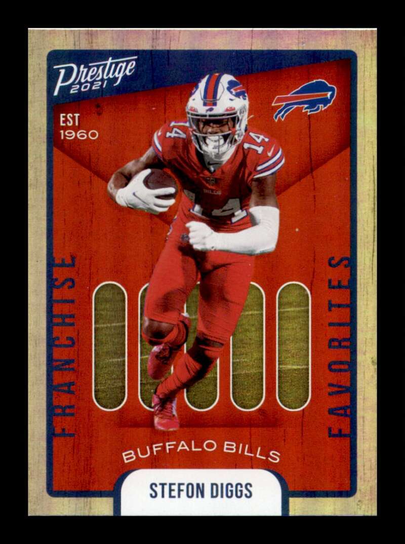 Load image into Gallery viewer, 2021 Panini Prestige Franchise Favorites Stefon Diggs #FF-12 Buffalo Bills Image 1
