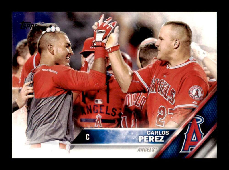 Load image into Gallery viewer, 2016 Topps Carlos Perez #499 Los Angeles Angels Image 1
