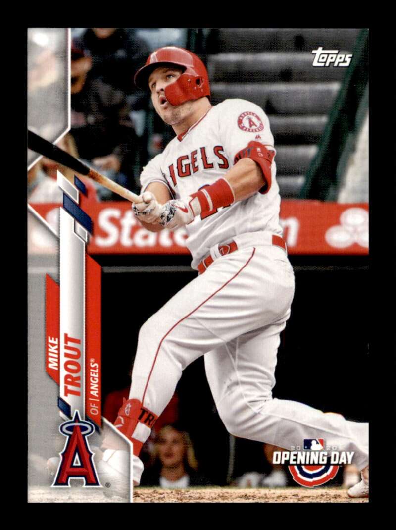 Load image into Gallery viewer, 2020 Topps Opening Day Mike Trout #90 Los Angeles Angels Image 1
