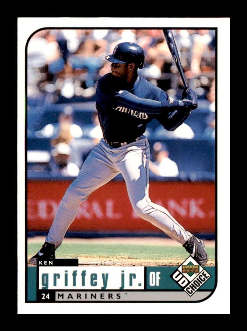 Load image into Gallery viewer, 1999 Upper Deck UD Choice Ken Griffey Jr #142 Seattle Mariners Image 1
