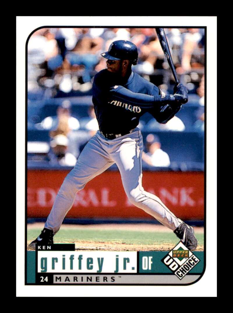 Load image into Gallery viewer, 1999 Upper Deck UD Choice Ken Griffey Jr #142 Seattle Mariners Image 1
