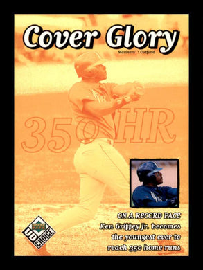 1999 Upper Deck Choice Cover Glory Ken Griffey Jr 