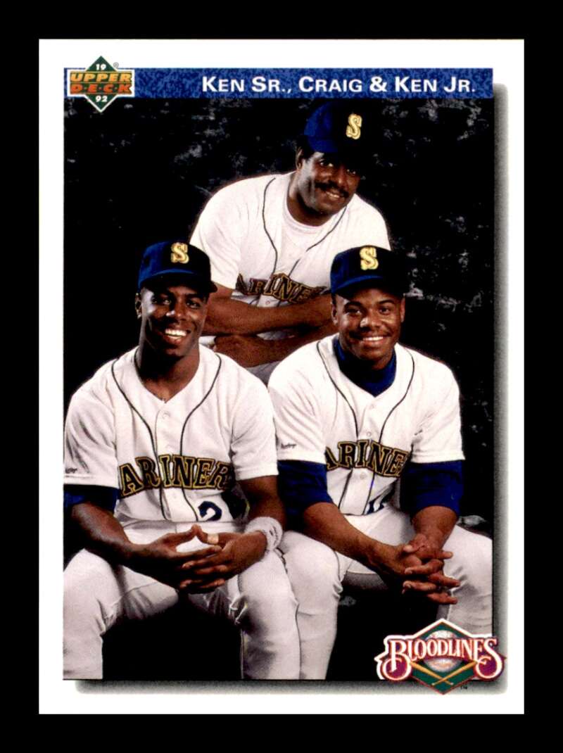 Load image into Gallery viewer, 1992 Upper Deck Ken Griffey Jr #85 Seattle Mariners Image 1
