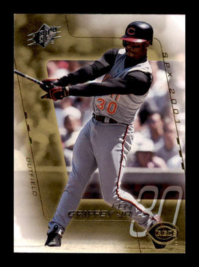 2001 Upper Deck SPX Andy Van Slyke Ken Griffey Jr. 