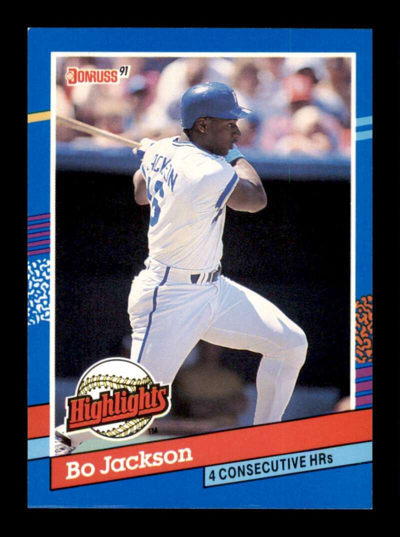 Load image into Gallery viewer, 1991 Donruss Bonus Cards Bo Jackson #BC-10 Kansas City Royals Image 1
