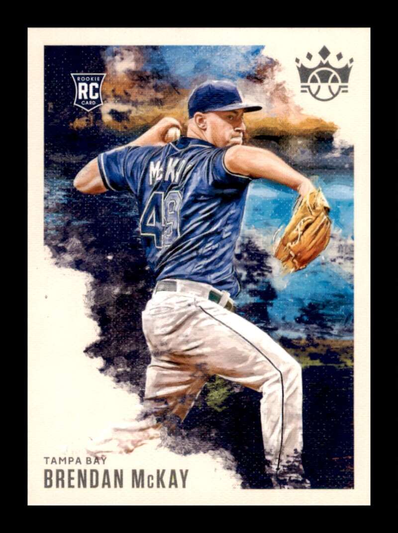 Load image into Gallery viewer, 2020 Panini Diamond Kings Brendan McKay #162 Rookie RC Tampa Bay Rays Image 1
