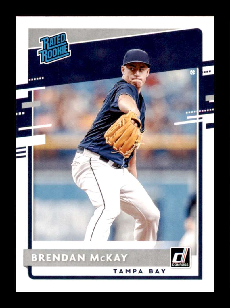 Load image into Gallery viewer, 2020 Donruss Brendan McKay #36 Rookie RC Tampa Bay Rays Image 1
