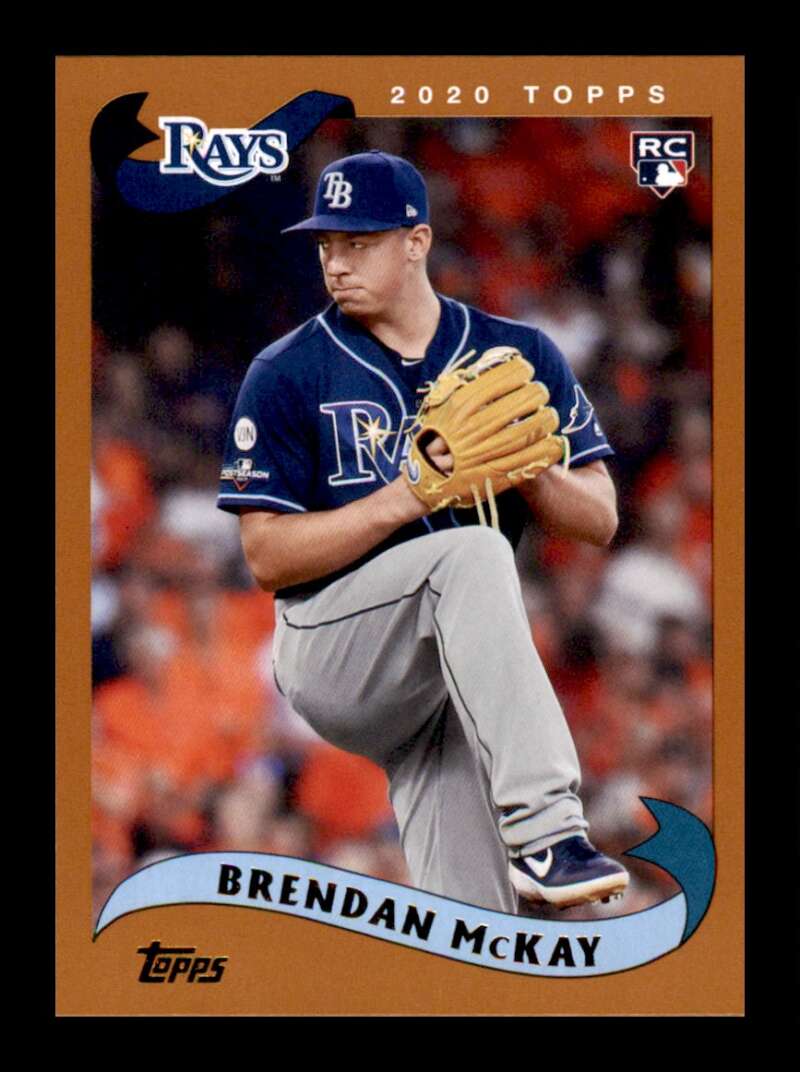 Load image into Gallery viewer, 2020 Topps Archives Brendan McKay #244 Rookie RC Tampa Bay Rays Image 1
