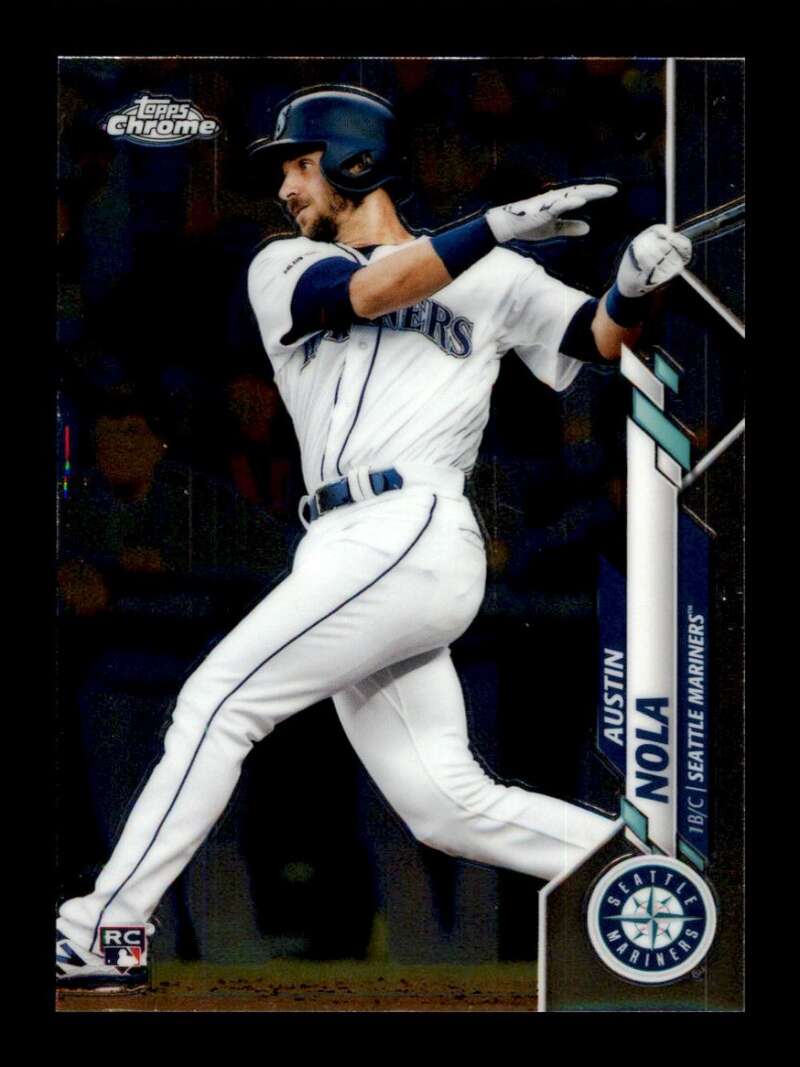 Load image into Gallery viewer, 2020 Topps Chrome Austin Nola #11 Rookie RC Seattle Mariners Image 1
